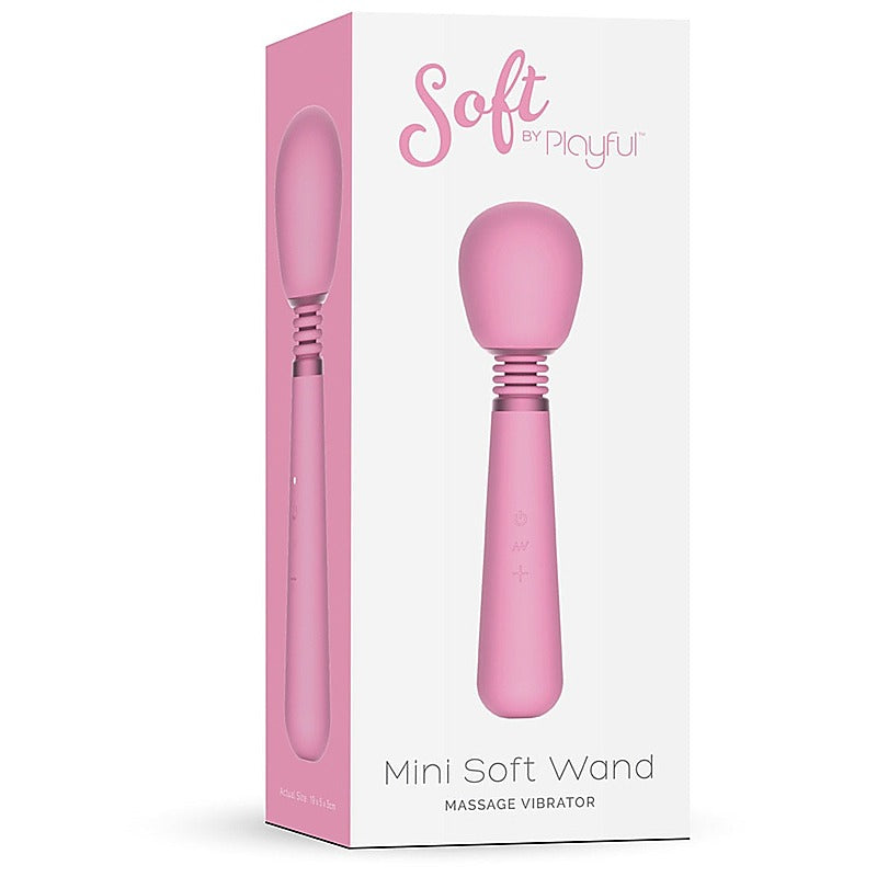 Soft by Playful Mini Soft Body Wand Massager - Body Wands