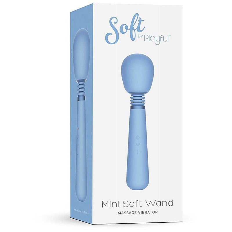 Soft by Playful Mini Soft Body Wand Massager - Body Wands
