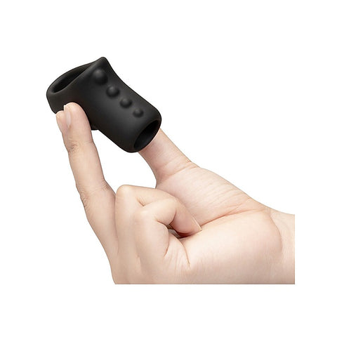 B-Vibe Flex Ring Shaft Silicone Cock Ring & Ball Stretcher - Stretchy Cock Rings