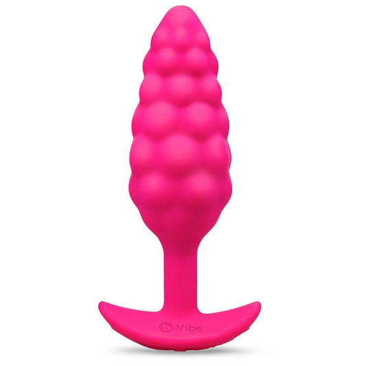 Bump Texture Vibrating Butt Plug by B-Vibe - Butt Plugs