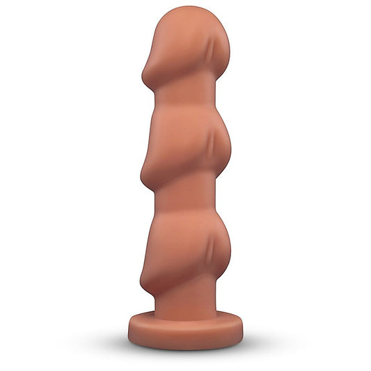 Headz 10.5 Inch Multi-Bulb Dildo With Flared Base by B-Vibe - Realistic Dildos