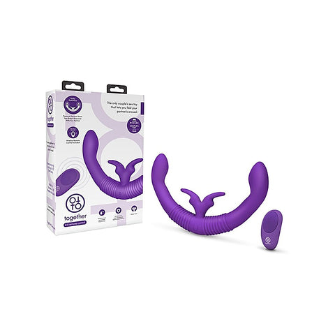 Remote Control Dual Rabbit Couples Vibrator by Together - Rabbit Vibrators