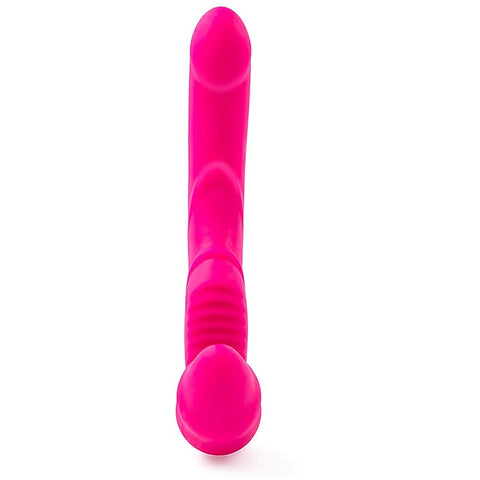 Remote Control Strapless Strap-On Vibrator by Together - Strap On Sextoys
