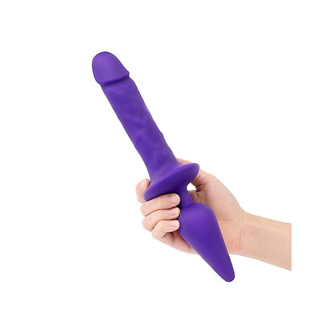 Double Pleasure Dual Ender Dildo and Butt Plug by Together - Vibrating Dildos