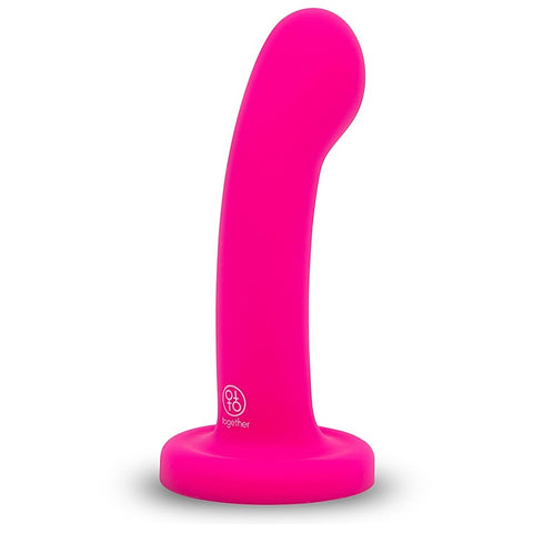 Pop 5.5 Inch Silicone Dildo and Harness Set by Together - Strap On Sextoys