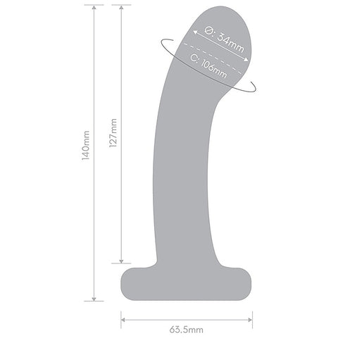 Pop 5.5 Inch Silicone Dildo and Harness Set by Together - Strap On Sextoys