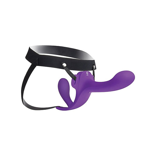 Lock-In Dual-Ended Vibrating Strap-On Set by Together - Strap On Sextoys