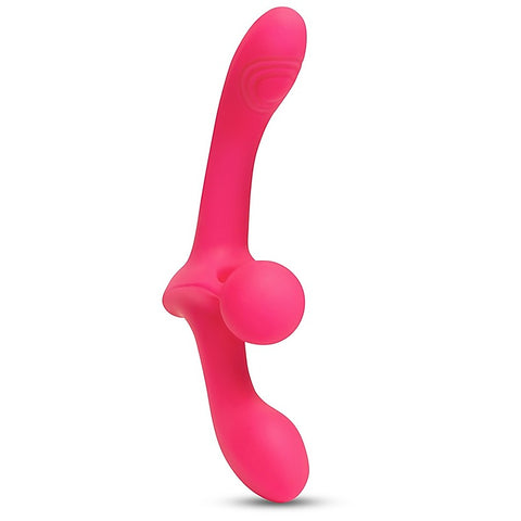Double Tap Vibrating Strapless Strap-On Set by Together - Strap On Sextoys