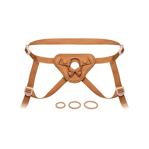 NudeFit Adjustable Unisex Strap-On Harness Set by Together - Strap On Sextoys