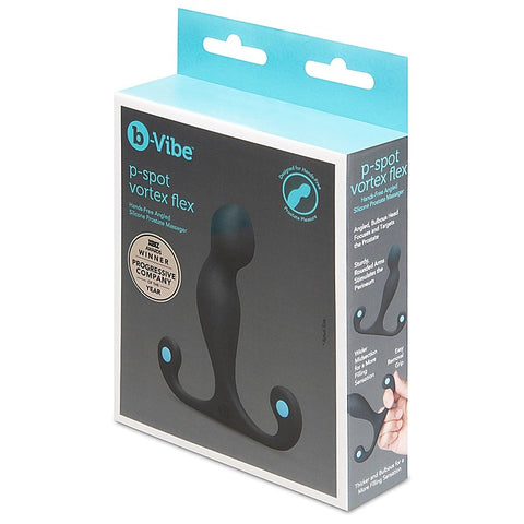 P-Spot Vortex Flex Silicone Prostate Massager by b-Vibe - Prostate Toys