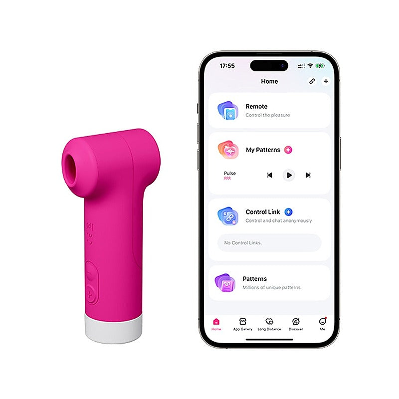 Fizz Suction and Tapping Clitoral Vibrator by Lovense - Clit Ticklers and Pulsators