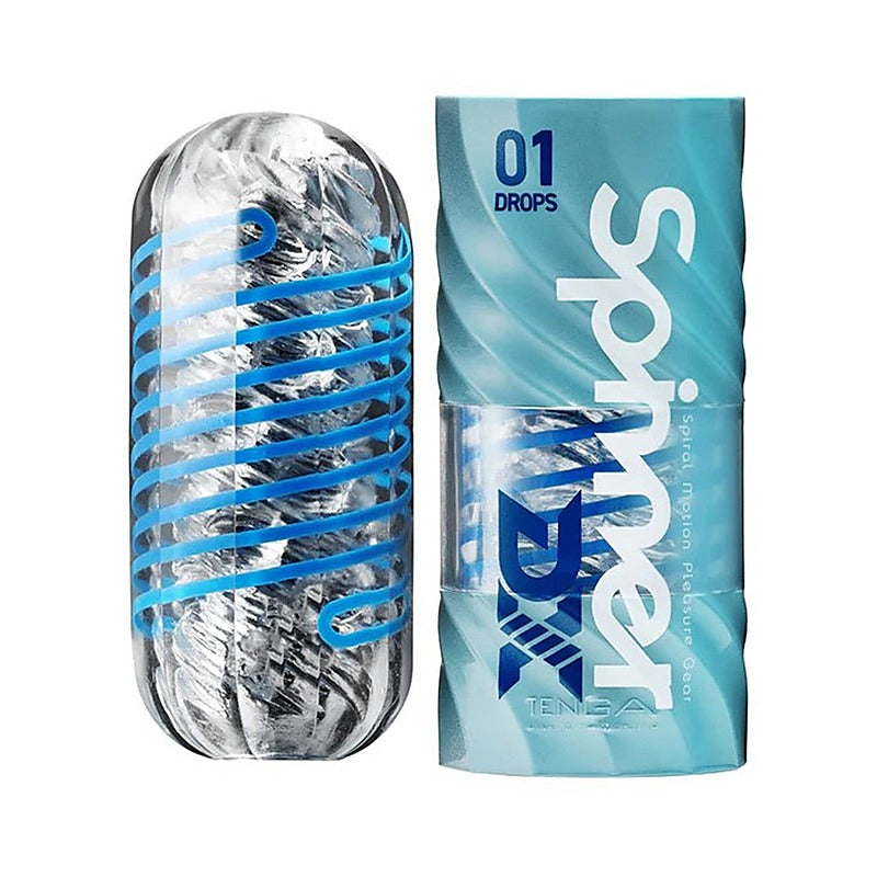 Spinner Dx 01 Drops Spinning Texture Stroker by Tenga - Masturbators and Strokers