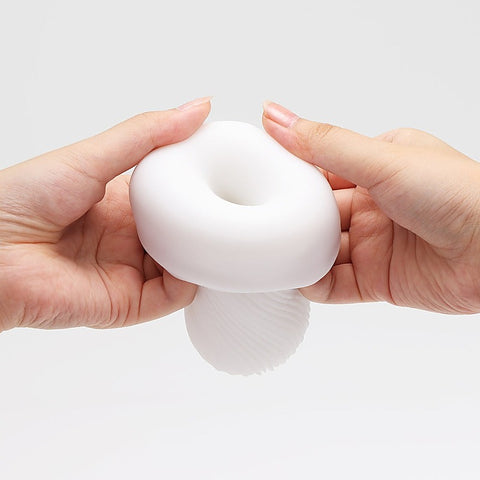 3Dx Zen Reversible Ribbed Stroker by Tenga - Masturbators and Strokers