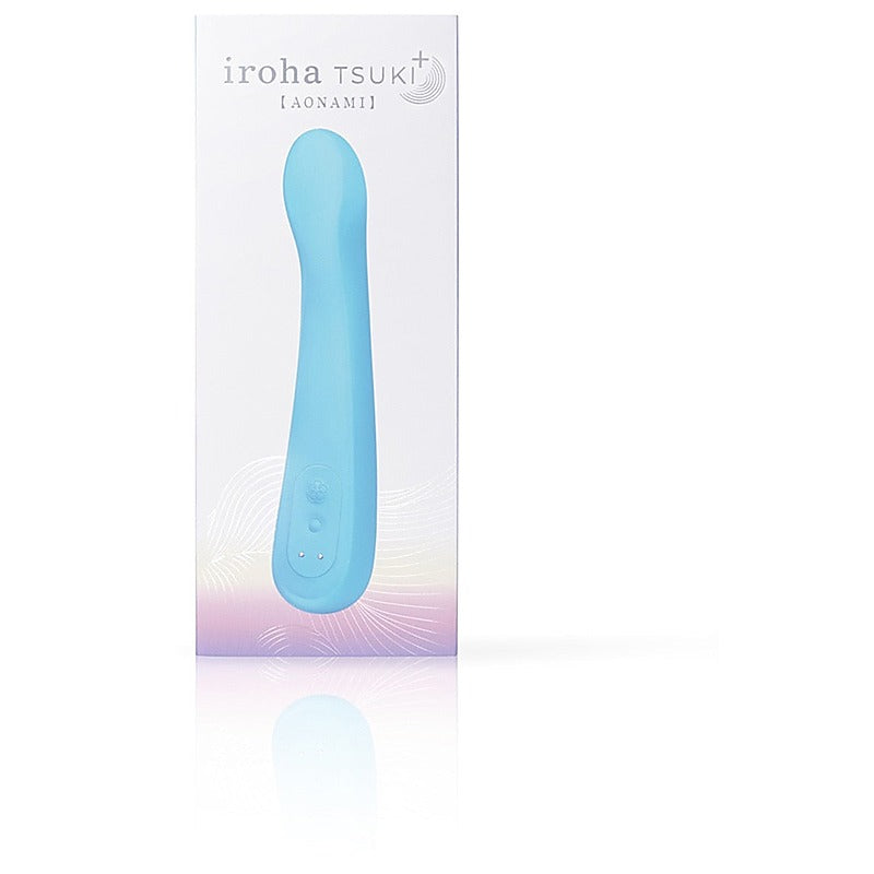 iroha Tsuki+ Aonami Moving Tip G-Spot Vibrator by Tenga - G-Spot Vibrators