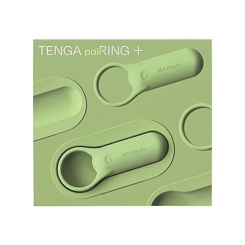 Pairing+ 9 Mode Powerful Vibrating Cock Ring by Tenga - Vibrating Cock Rings