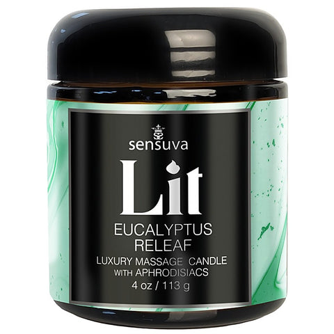 Lit Luxury Massage Candle 118 ml by Sensuva On - Massage Oils and Lubricants