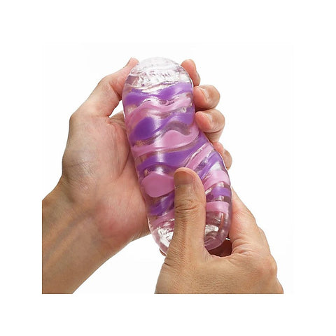 Arte Drape Dual Layer Textured Stroker by Tenga
