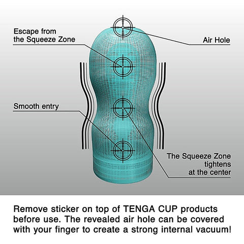 Original Vacuum Cup Suction Masturbator by Tenga