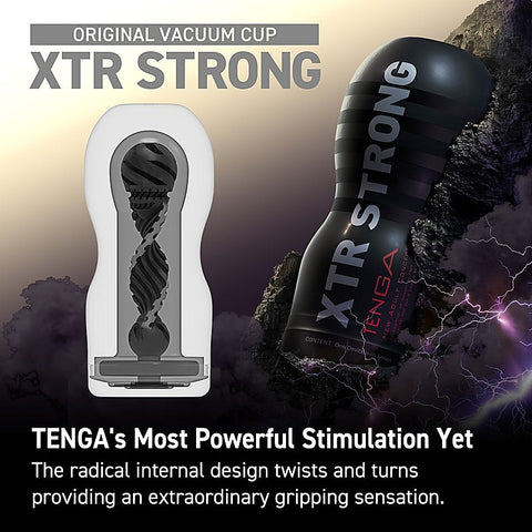 Original Vacuum Cup Extra Strong Masturbator by Tenga