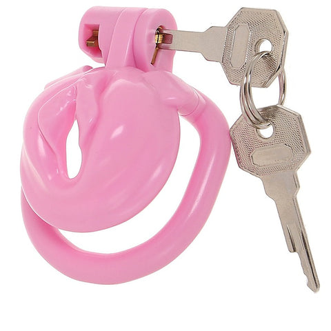 Bitchboy Degrading Mini Chastity Cage by Electric EEL Inc - Male Chastity