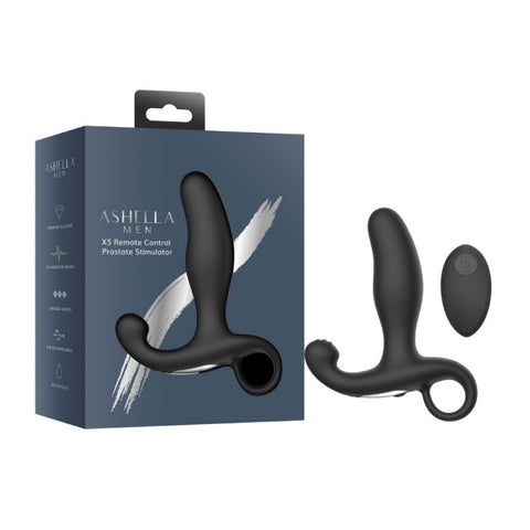 X5 Remote Control Men Prostate Massager by Ashella - Prostate Toys
