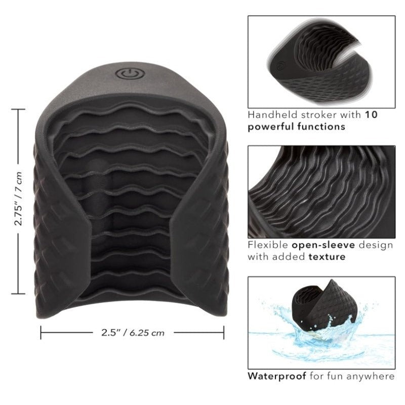Boundless Grip Vibrating Stroker by California Exotics - Masturbators and Strokers