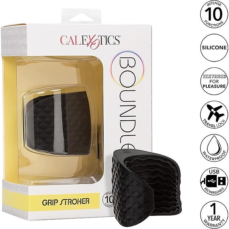 Boundless Grip Vibrating Stroker by California Exotics - Masturbators and Strokers