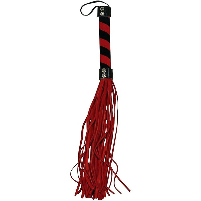 Bad Kitty Soft Velour Tails Bondage Flogger by Orion - Whips And Crops