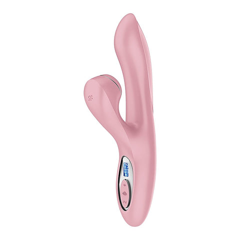 Pro+ G-Spot Air Pulse Rabbit Vibrator by Satisfyer - Rabbit Vibrators