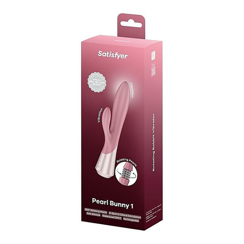 Pearl Bunny 1 Rotating Rabbit Vibrator by Satisfyer - Rabbit Vibrators