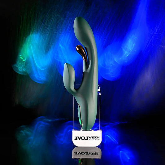 Golden Goddess G-Spot Rabbit Vibrator by Evolved Novelties - Rabbit Vibrators