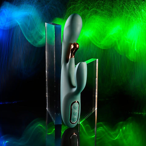 Golden Goddess G-Spot Rabbit Vibrator by Evolved Novelties - Rabbit Vibrators