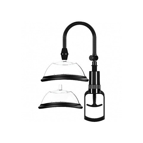 Pumped Vulva Pump with 2 Cups by Shots Toys - Pussy And Clit Toys