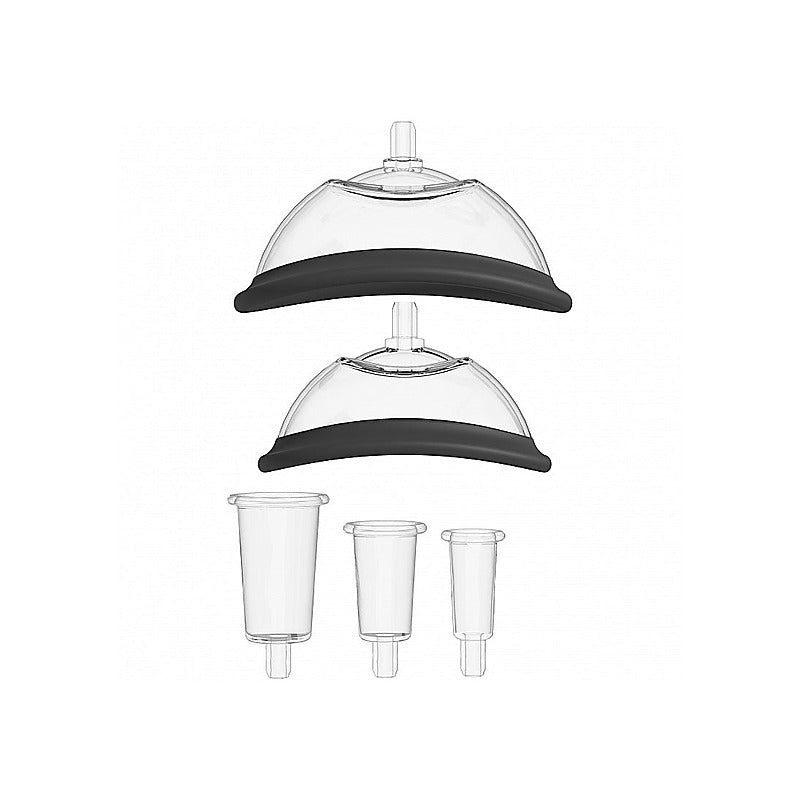 PUMPED Vulva, Breast & Nipple Pump Set by Shots Toys - Pussy And Clit Toys