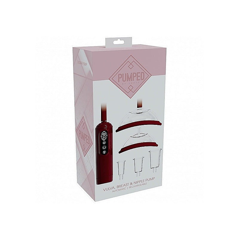 PUMPED Vulva, Breast & Nipple Pump Set by Shots Toys - Pussy And Clit Toys