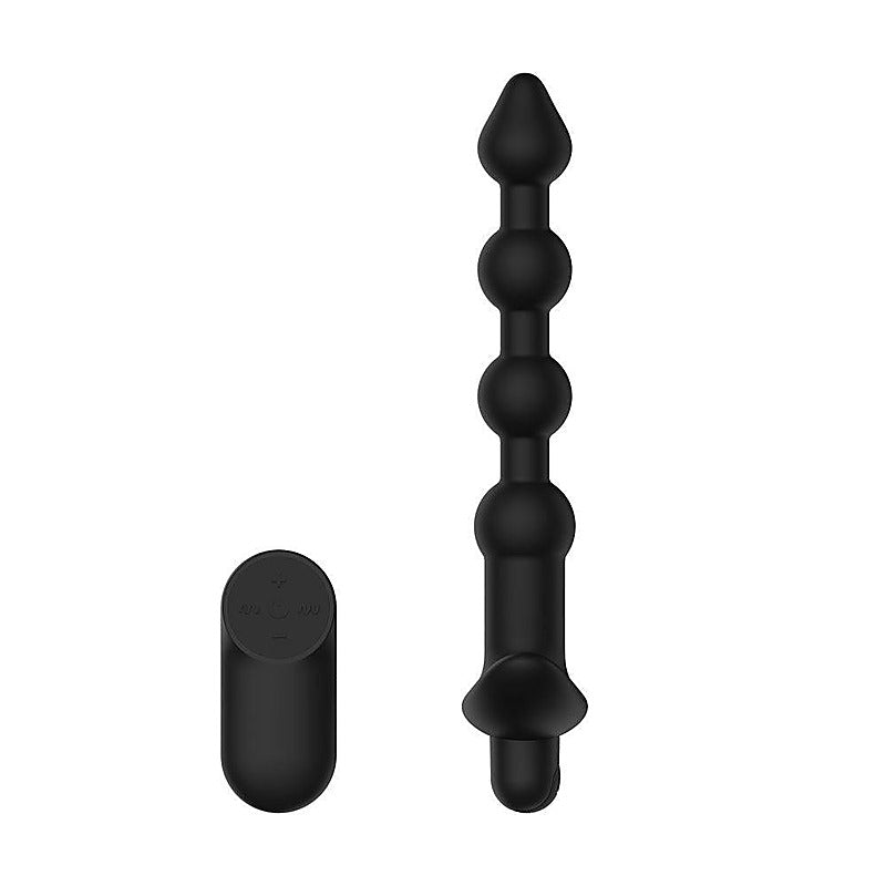 Vibrating Anal Beads with Remote by Passion Play - Anal Beads and Balls