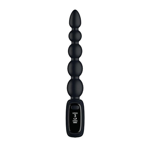 Vibrating Anal Beads with LED Screen by Passion Play - Anal Beads and Balls