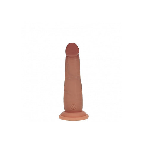 REALROCK 6in Sliding Skin Dual Density Dildo by Shots Toys - Realistic Dildos