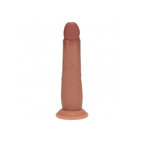 REALROCK 8in Sliding Skin Dual Density Dildo by Shots Toys - Realistic Dildos