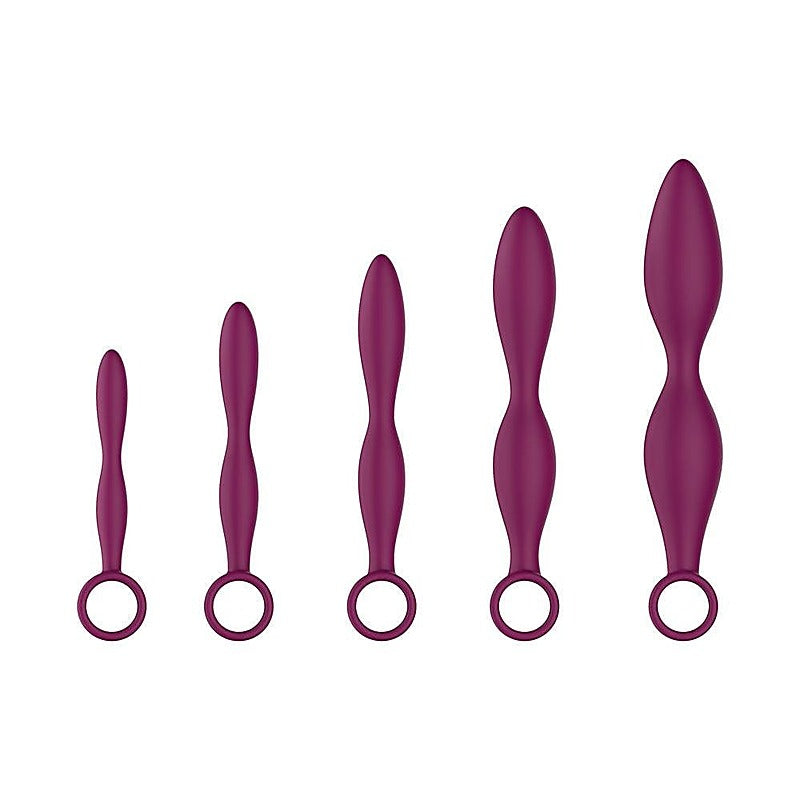 Silicone Dilator Set of 5 Sizes by Passion Play - Pussy And Clit Toys