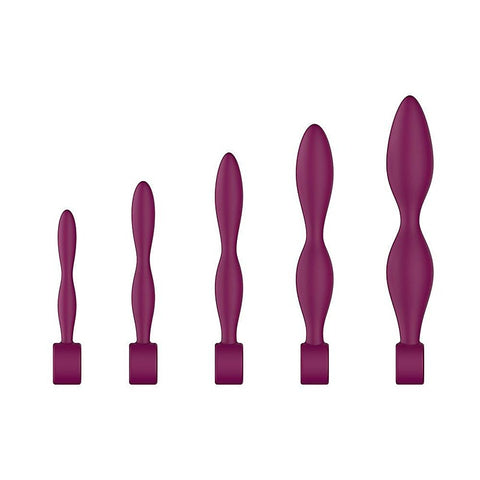 Silicone Dilator Set of 5 Sizes by Passion Play - Pussy And Clit Toys