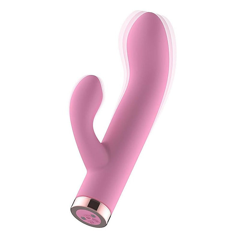 Rechargeable Mini Silicone Rabbit Vibrator by Passion Play - Rabbit Vibrators