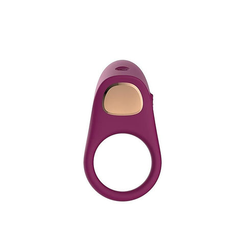 Silicone Vibrating Rechargeable Penis Ring by Passion Play - Vibrating Cock Rings