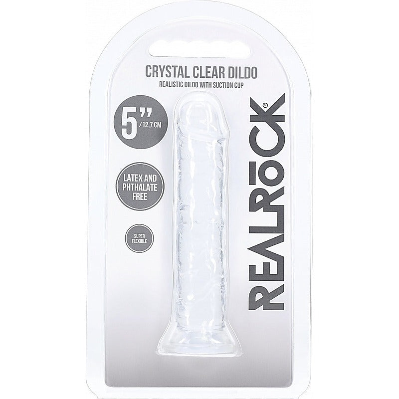 REALROCK 5in Realistic Suction Cup Dildo by Shots Toys - Realistic Dildos