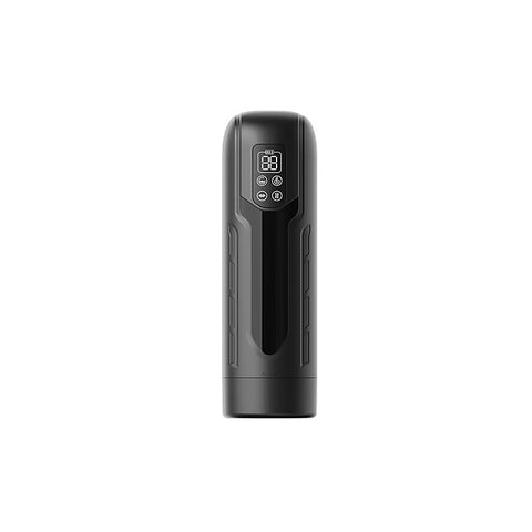 Obsidian Thrusting Heating Masturbator by Doc Johnson - Masturbators and Strokers
