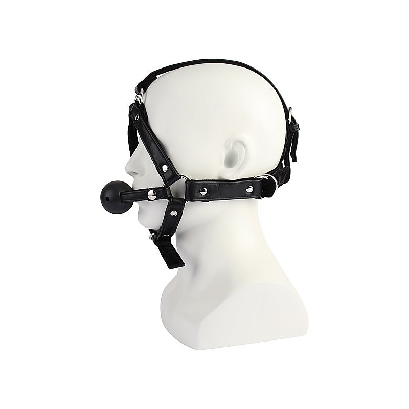 Adjustable Head Harness with Ball Gag by Chisa - Bondage Gags and Bits