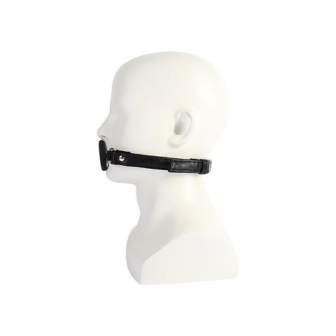 Noir O-Ring Silicone Bondage Mouth Gag by Chisa - Bondage Gags and Bits