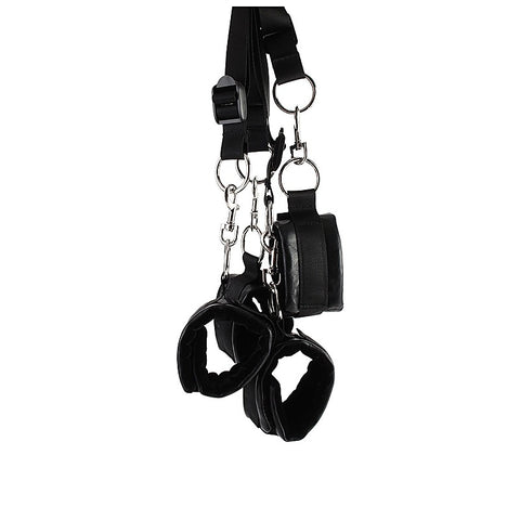 Naughty Bed Restraint System with Cuffs by Chisa - Cuffs And Restraints