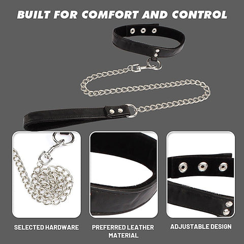 Follow the Leash Collar and Leash Set by Chisa - Collars and Leads