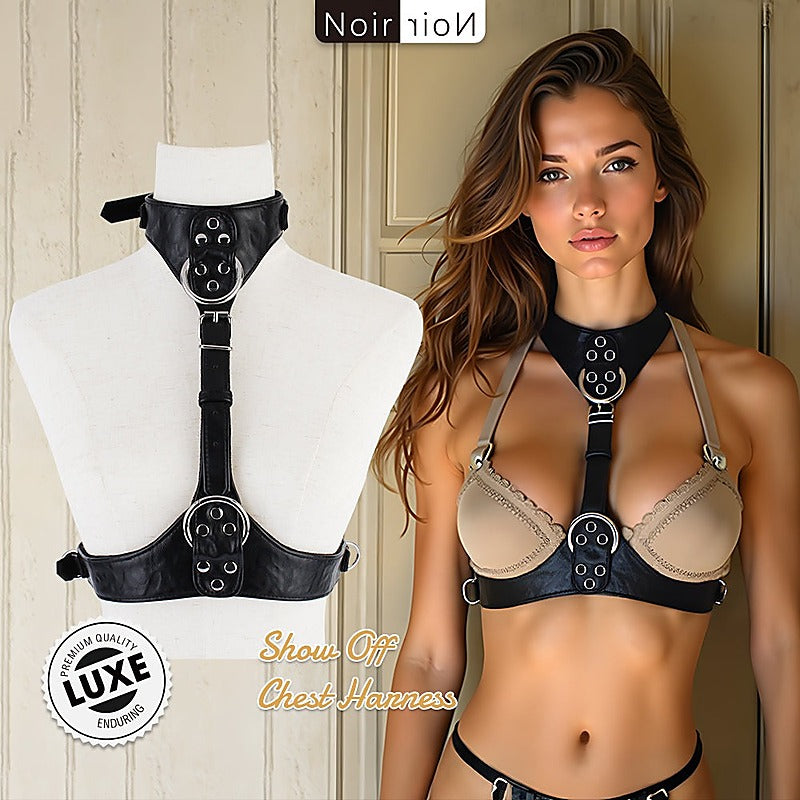 Show Off Adjustable Chest Harness by Chisa - Cuffs And Restraints